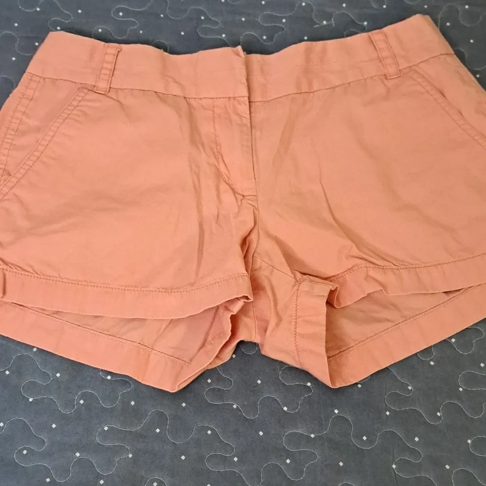 J. Crew broken in chino shorts size 2